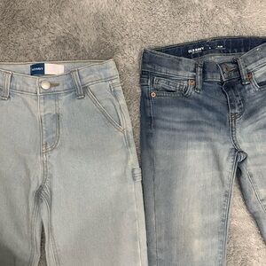 Old Navy Boys Light Blue and Dark Blue Jeans Bundles
